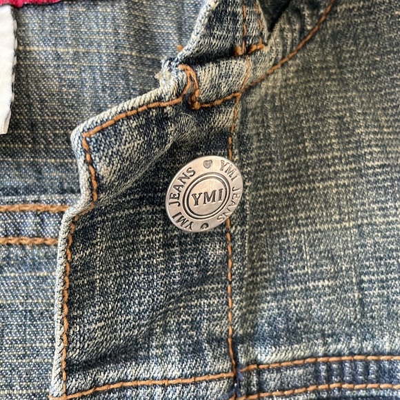 YMI Juniors Denim Jacket Size Small - Picture 3 of 6
